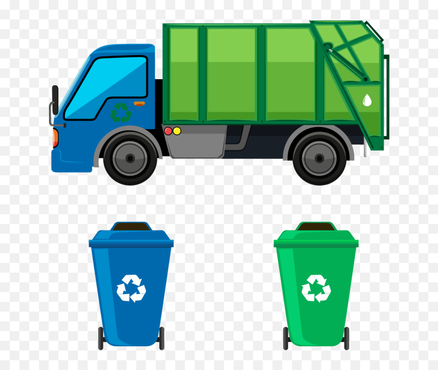 Download Free Png Garbage Collection - Clipart Garbage Truck Cartoon Emoji,Garbage Truck Emoji
