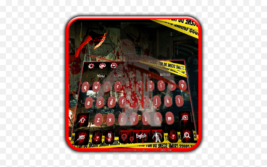 Amazoncom Death Crime Scene Keyboard Theme Appstore For - Dot Emoji,Uu Emoticon