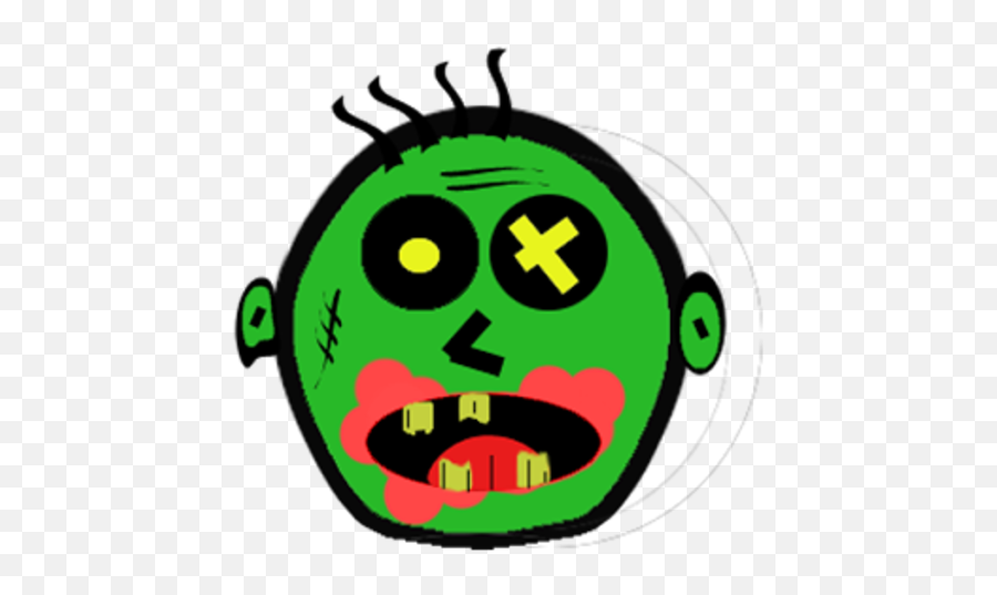 Zombie Bowling - Dot Emoji,Bowling Emoticon