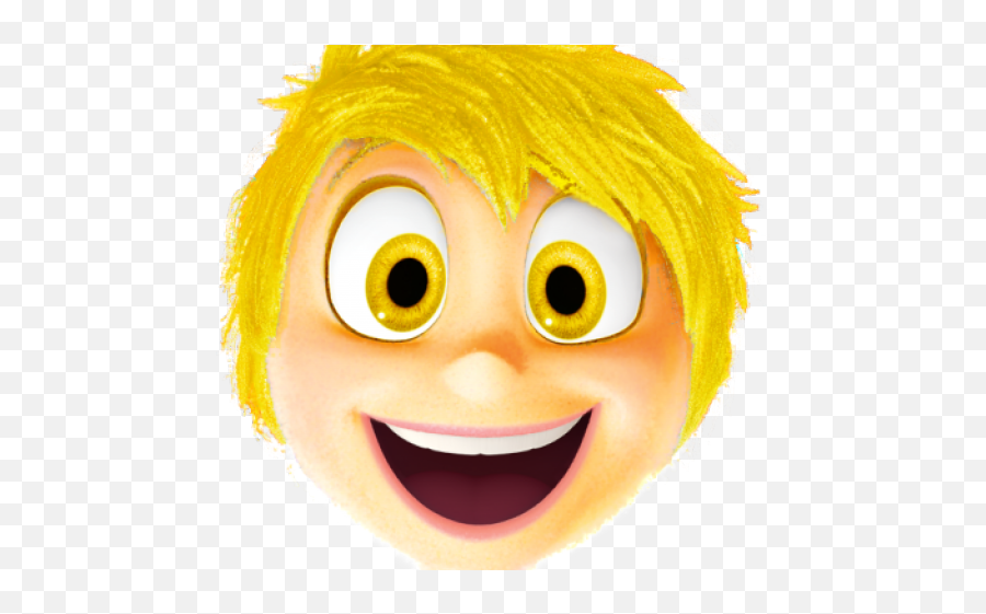 Anger Clipart Inside Out - Joy Inside Out Face Transparent Inside Out Joy Transparent Png Emoji,Angry Emotion From Inside Out