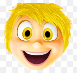 Anger Clipart Inside Out - Joy Inside Out Face Transparent Inside Out Joy Transparent Png Emoji,Angry Emotion From Inside Out