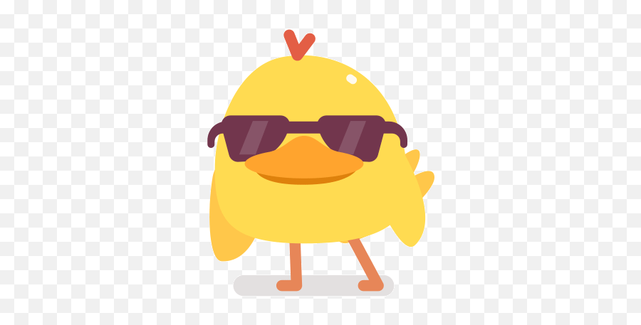 Top Silly Goose Stickers For Android - Duck Glasses Gif Emoji,Silly Goose Emoji