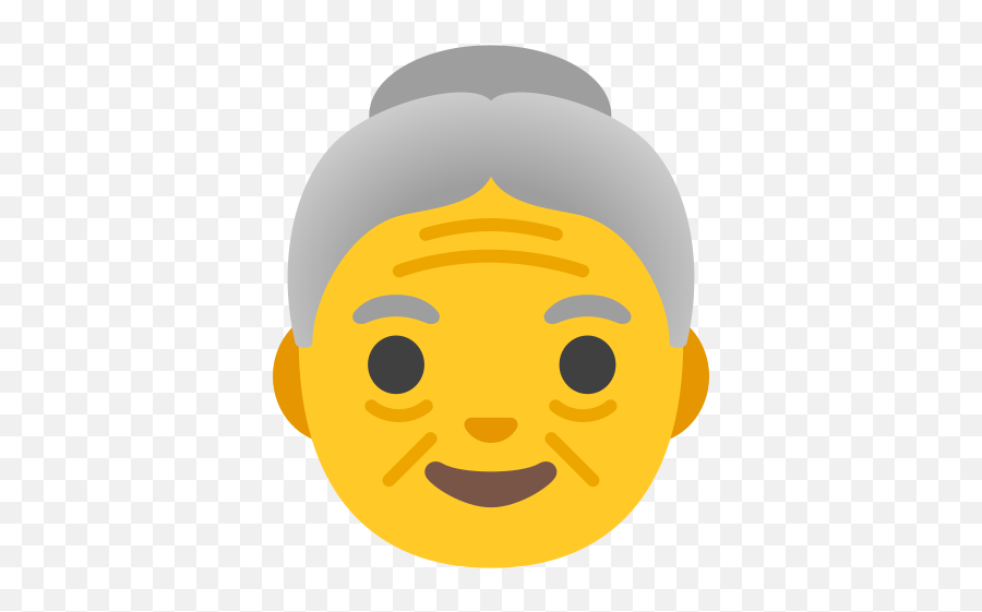Old Woman Emoji - Emoji Abuelita,Android Marshmallow Emoji