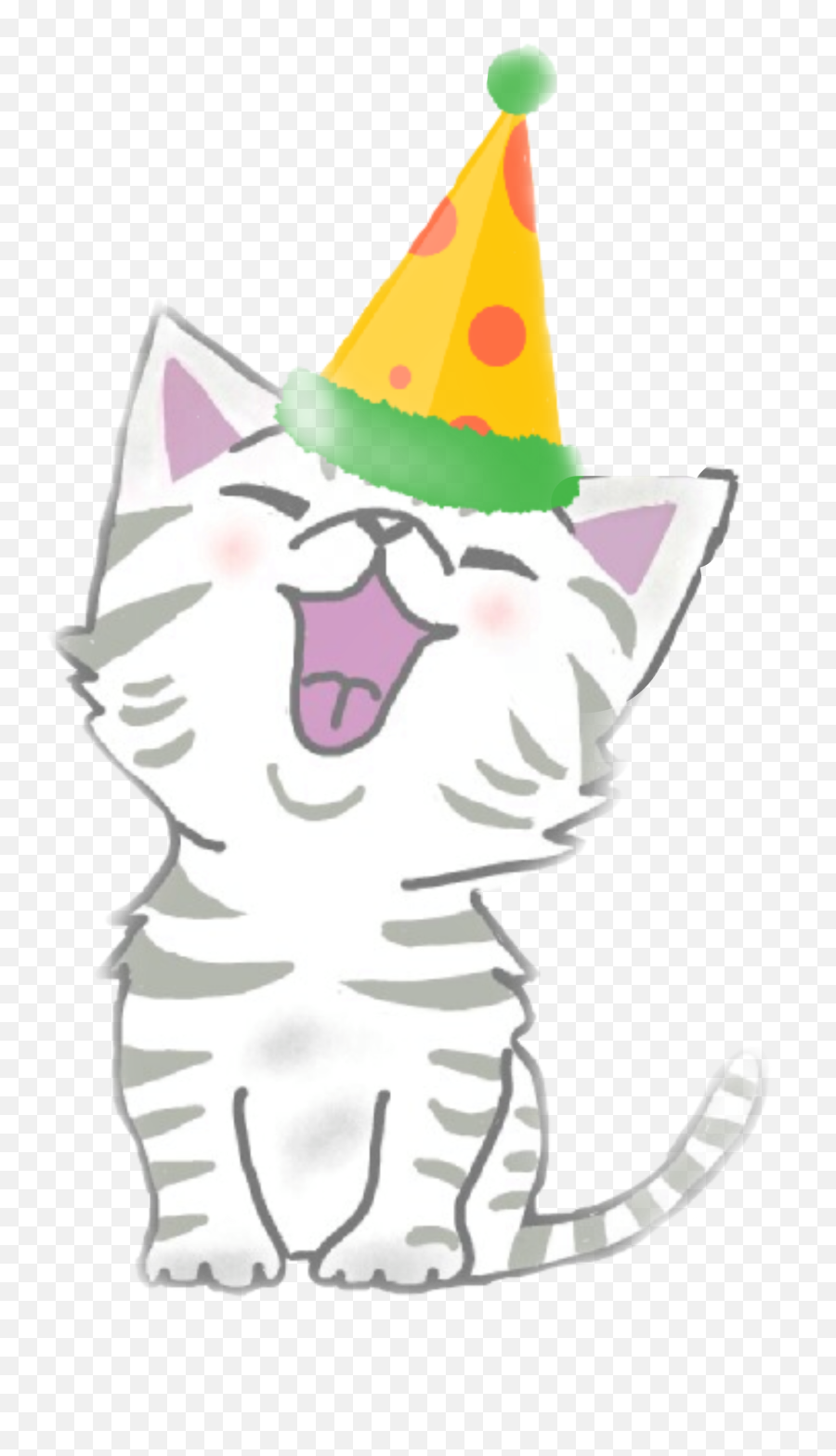 Birthday Hat Sticker Challenge On Picsart Emoji,Glam Emoji Birthday Party