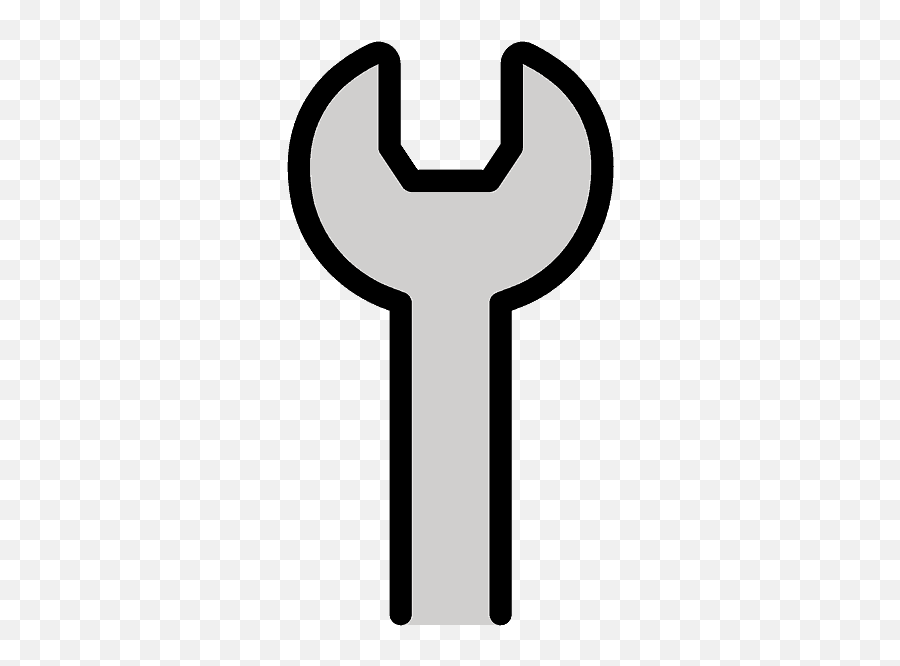 Wrench Emoji Clipart - Cone Wrench,Metal Hand Emoji