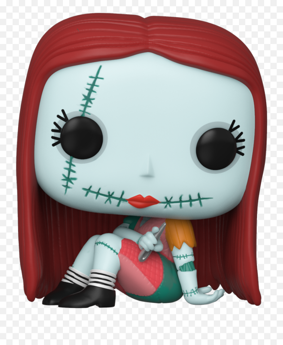 Funko Pop Disney The Nightmare Before Christmas Sally Sewing Vinyl Figure - Sally Funko Pop Emoji,Vinyl Toy + Change Emotions