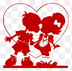 Download Red Valentine Kiss Clip Art At - Cross Stitch Valentines Day Emoji,Hug And Kiss Emoji