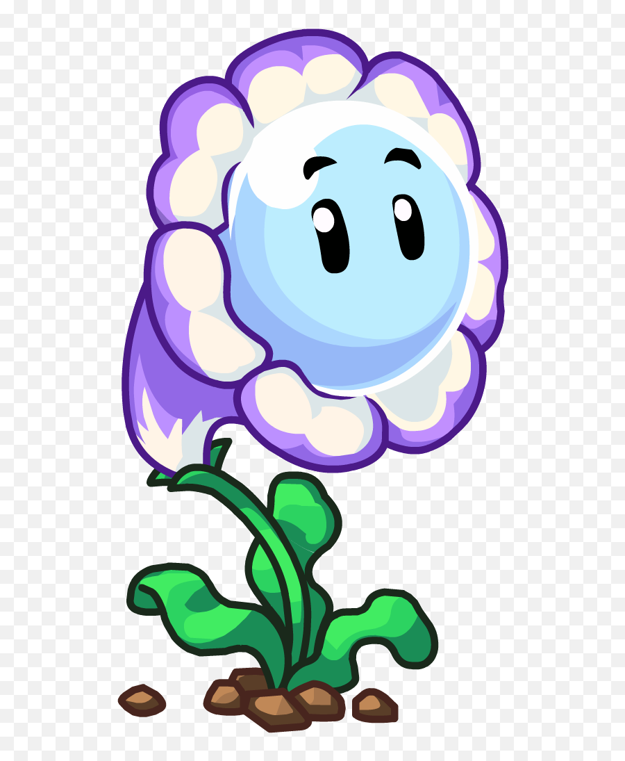 Bubble Flower - Pvz Flowers Emoji,Apple Tulip Emoticon