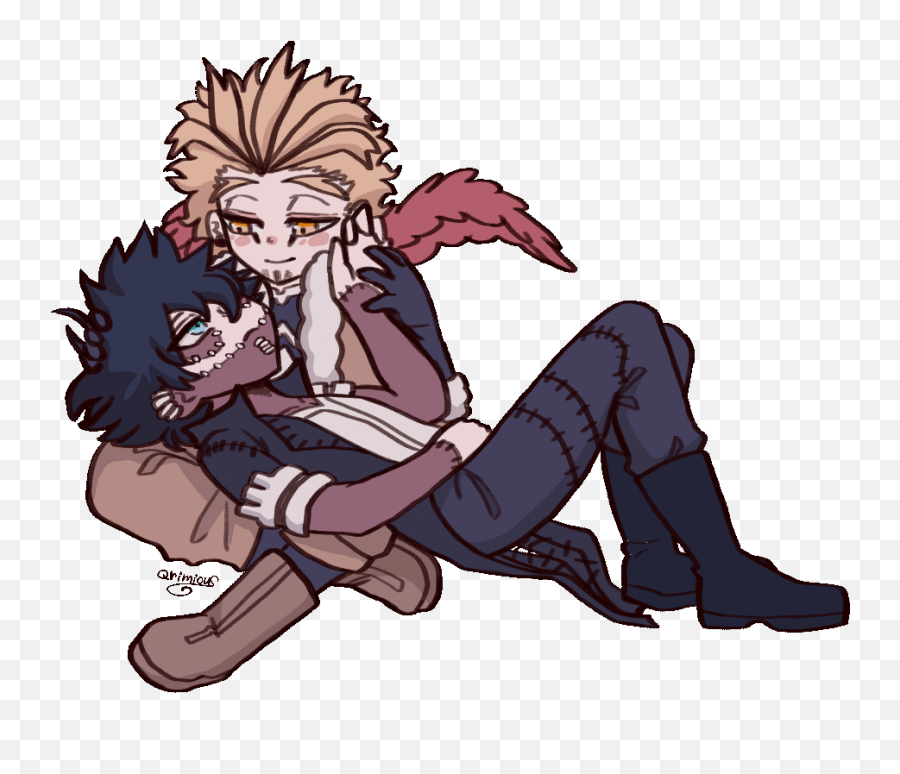 Shindou You Boku No Hero Academia My Dog Anime Characters - Dabihawks Gif Emoji,Caracthers Witrhout Emotions Bnha