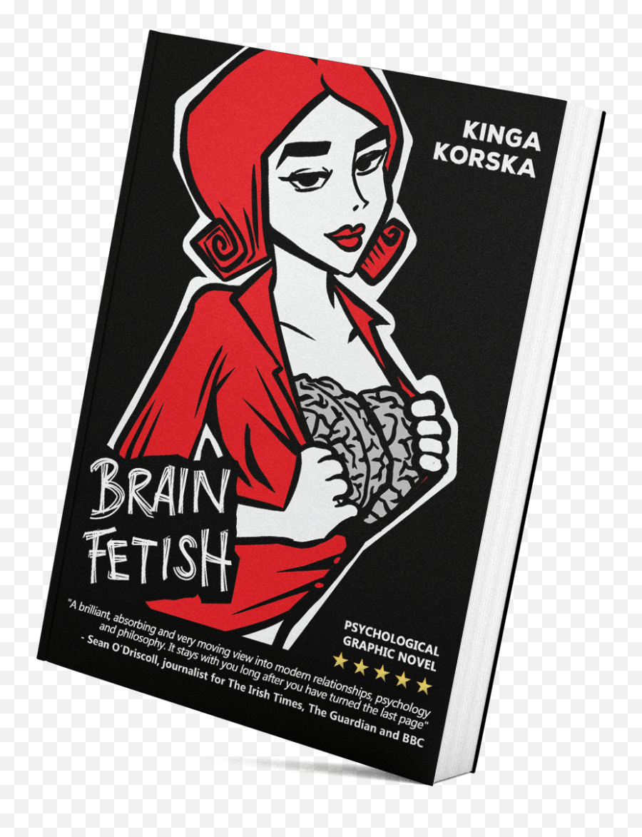 Brain Fetish Graphic Novel - For Women Emoji,Android Human Emotion Comic