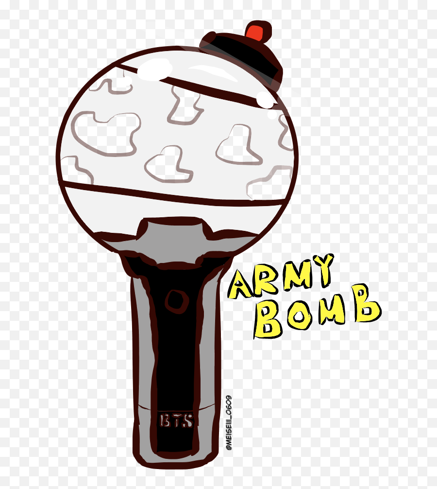Army Bomb Bts Fanart Transparent Png - Bts Army Fanart Emoji,Bomb Emoji Png