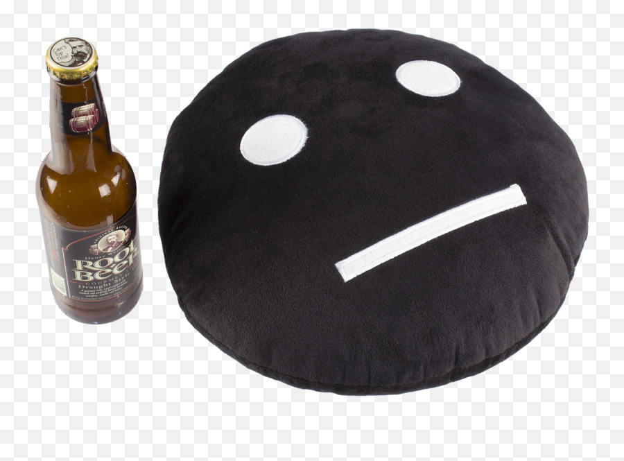 Meh Face Pillows - Beer Bottle Emoji,What Does Sealed Lips Emoticon Mean