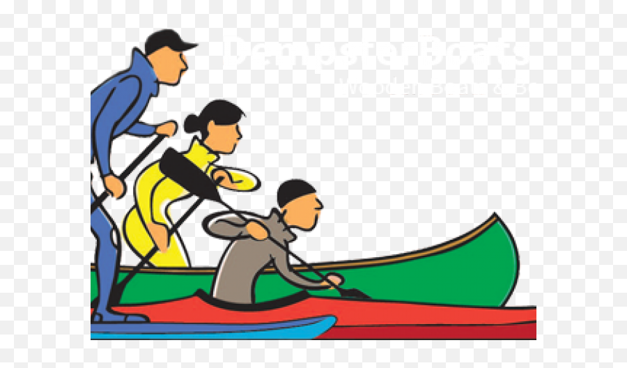 Canoe Clipart Canoe Boat - Canoeing Emoji,Canoe Emoji