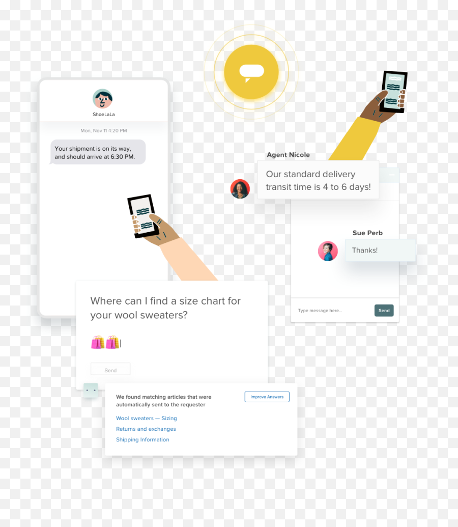 Embeddable Chat Sdks Sunshine Conversations - Smartphone Emoji,How To Make Your Emoji Talk