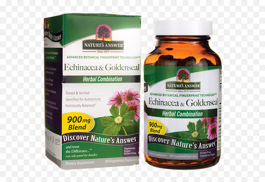 Echinacea Herb And Root Goldenseal - Answer Fenugreek Emoji,Emoji Stickers And Candy Box 36ct