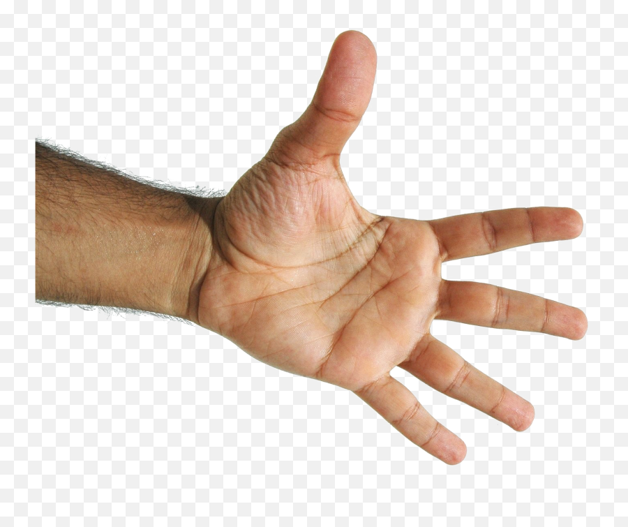 Fingers Png - Hand On Fingers 3797495 Vippng 5 Dedos Png Emoji,Emoji Giving The Finger