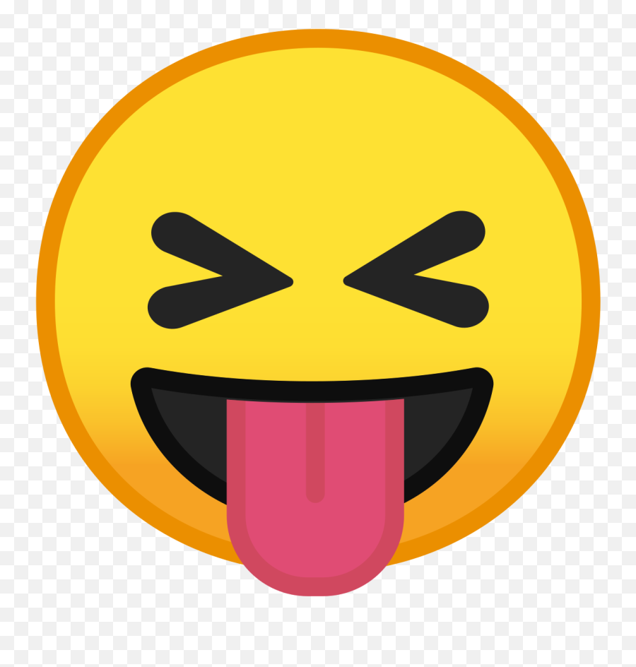 Emoji Face Tongue Smiley - Eyes Closed Tongue Out Emoji,Emoji Movie Preview