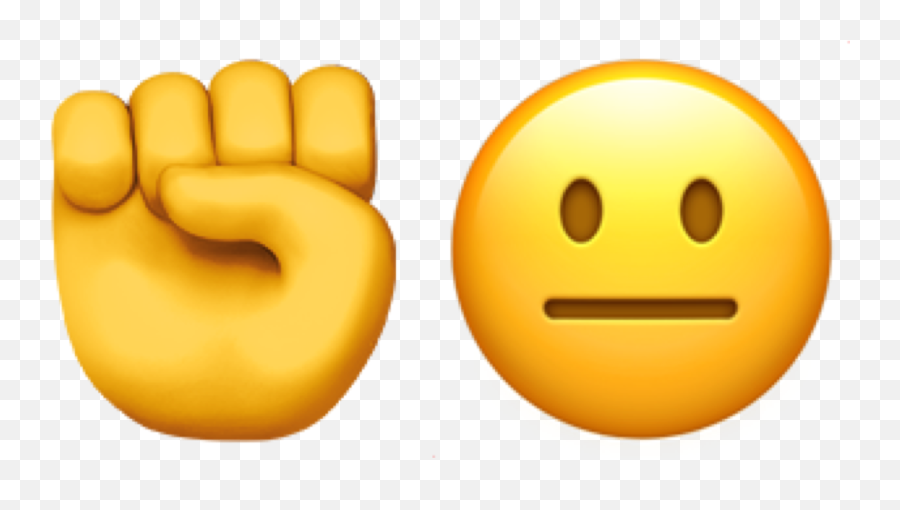 Hand Fist Emoji Emojimaker Mehface Sticker By - Happy,Holds Up Fists Emoji