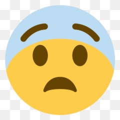 Twemoji U2013 Canva - Emoji Fearful,Knife Emoticon Facebook
