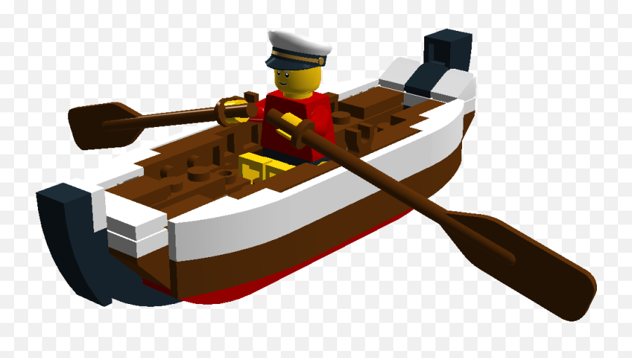 Rowboat - Build A Lego Row Boat Emoji,Boat Emoji Png