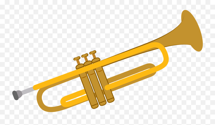 Trumpet Clipart Free Download Transparent Png Creazilla - Transparent Trumpet Clipart Emoji,Musician Emojis