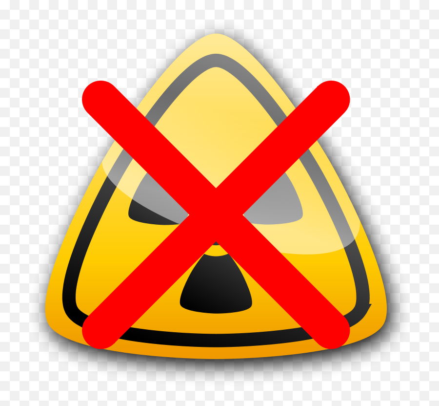 No Nucleare - No Nuclear Weapons Transparent Emoji,Nuke Text Emoticon Art'