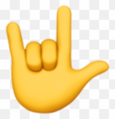 69 New Emojis Just Arrived - I Love You Emoji,Curled Finger Emoji