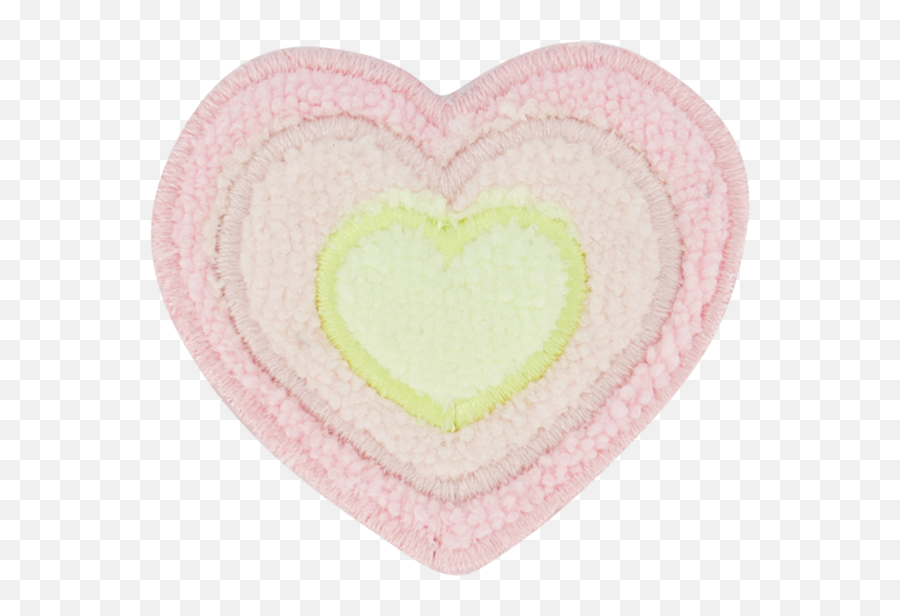 Terry Pink Heart Patch - Girly Emoji,Kmart Fashion Emojis