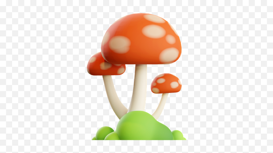 Premium Gardening Fence 3d Illustration - Dot Emoji,Iphone Mushrooms Emoji