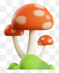 Premium Gardening Fence 3d Illustration - Dot Emoji,Iphone Mushrooms Emoji