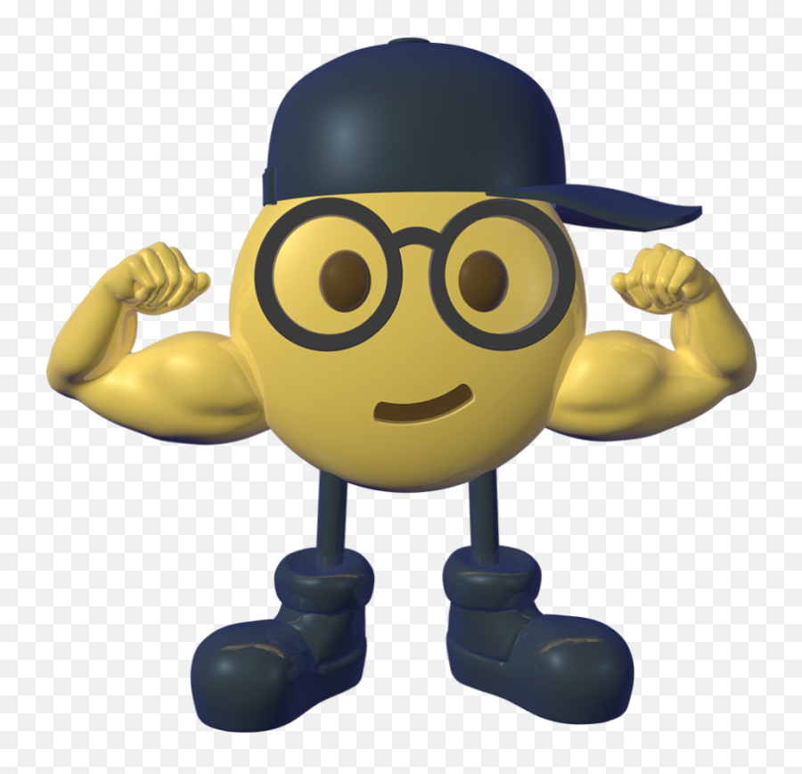 Download Hd Mr Muscle Memory Is Me - Cartoon Transparent Png Mr Muscle Cartoon Emoji,Muscle Arm Emoticon