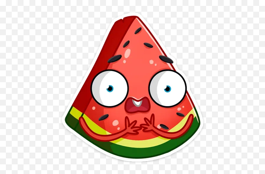 Watermelon Sticker Pack - Stickers Cloud Happy Emoji,Emojis Watermelon Drawings