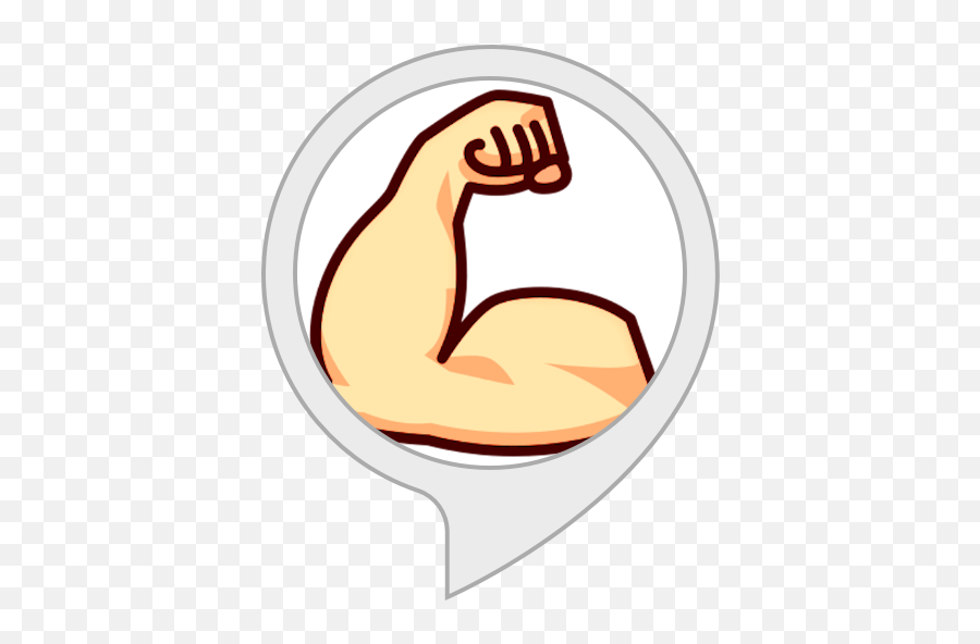 Amazoncom Workout Buddy Alexa Skills - Fist Emoji,Kicking Legs Emojis