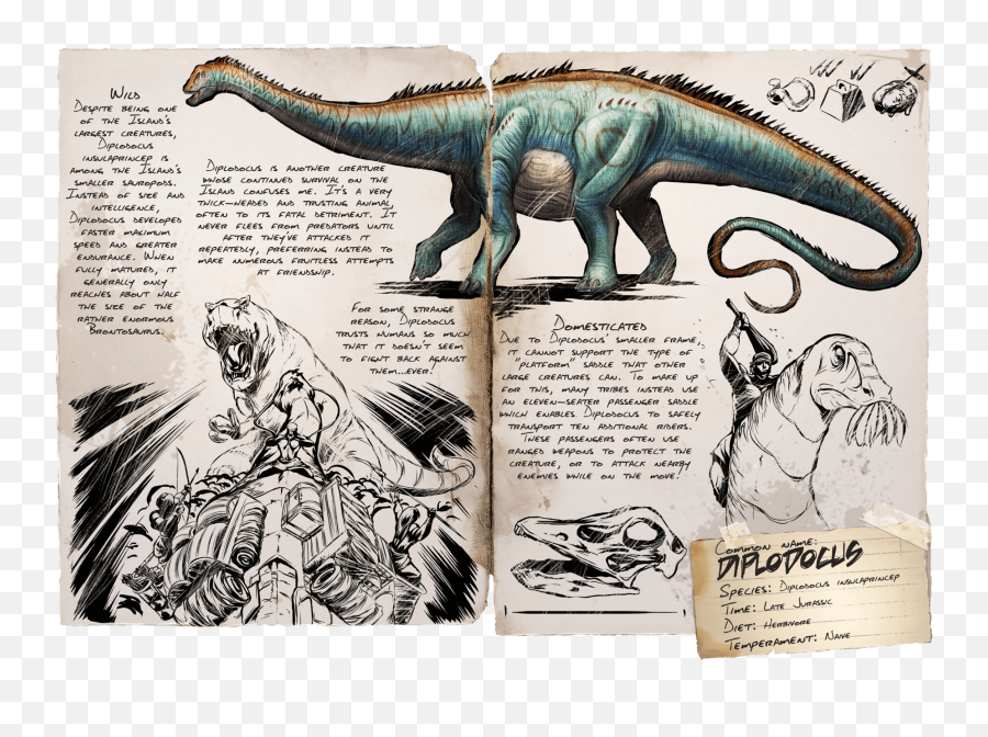 Survival Evolved Wiki - Diplodocus Ark Emoji,Ark Survival Evolved Hug And Kiss Emoticon