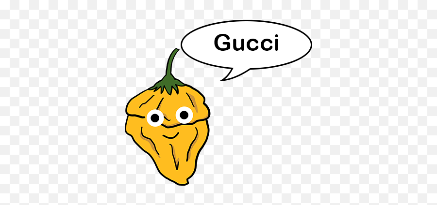 Extra Peppers Emoji,Gucci Emoticon