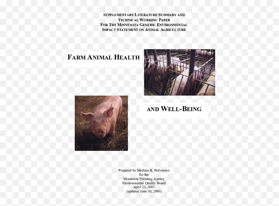 Pdf Farm Animal Health And Well - Being Marlene K Emoji,Quotes The English And Emotions And Animals
