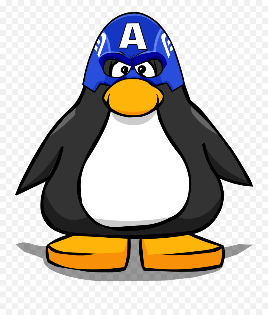 Captain America Cowl - Club Penguin Lighthouse Shirt Emoji,Captain America Shield Emoji