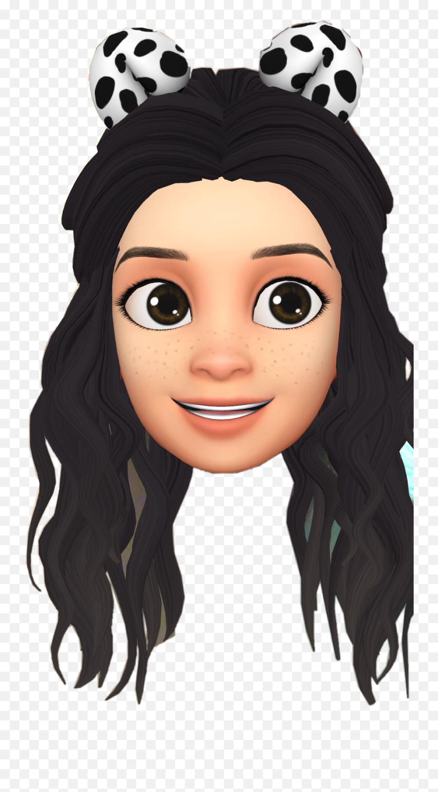 Freetoedit Facemoji Animate 326057092021211 By We33ebo,Curly Hair Girl Emoji