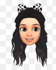 Freetoedit Facemoji Animate 326057092021211 By We33ebo,Curly Hair Girl Emoji