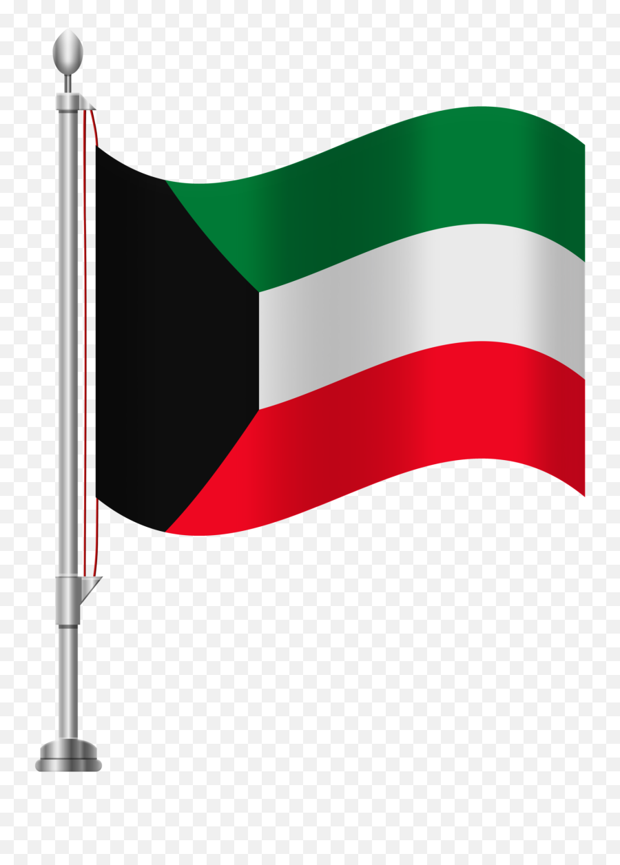 Kuwait Flag Png Clip Art - Kuwait Flag Png Emoji,Colombia Flag Emoji
