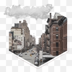City Nyc Geometry Polygon Sticker By 4asno4i - The High Line Emoji,Emoji Cookies Nyc