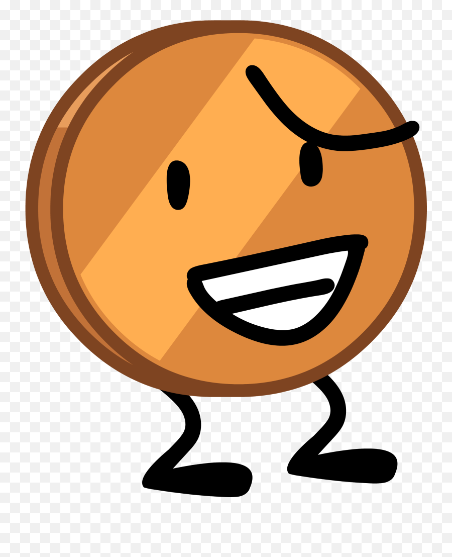 Penny Emoji,Lying On Side Emoticon