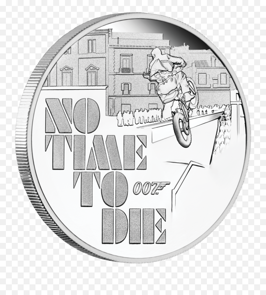 2020 James Bond 007 No Time To Die - No Time To Die 1 Oz Silver Coin Emoji,Find The Emoji James Bond