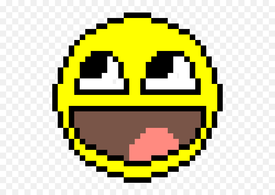 Paracors Gallery - Pixel Smiley Face Emoji,Cool Beans Emoji