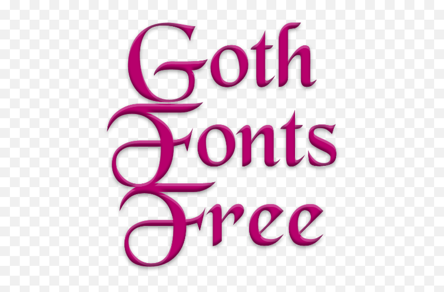 Goth Fonts For Flipfont Free - Dot Emoji,Flipfont Emojis