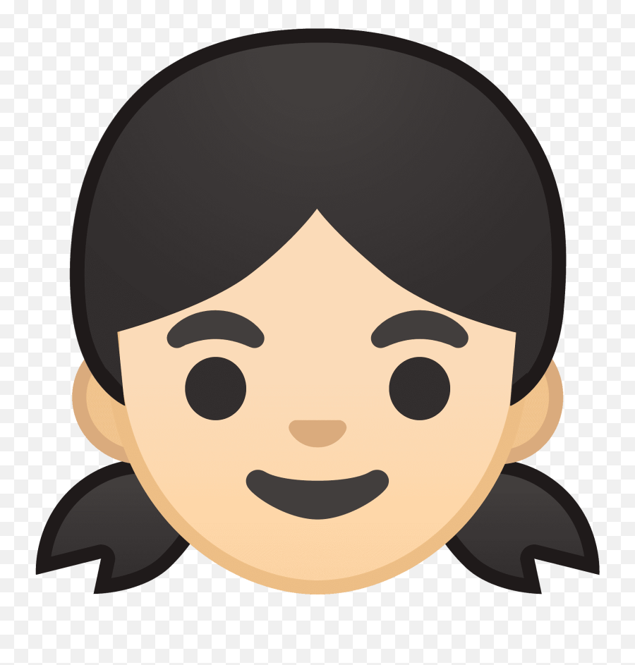 Girl Emoji Clipart - Girl Emoji Png,Girl Emoji