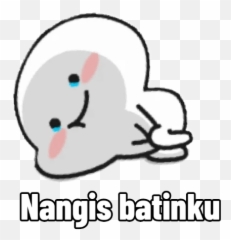 Bp Meme Seni Anime Stiker Seni - Gambar Stiker Pentol Nangis Emoji,Emoticon Nangis Bergerak