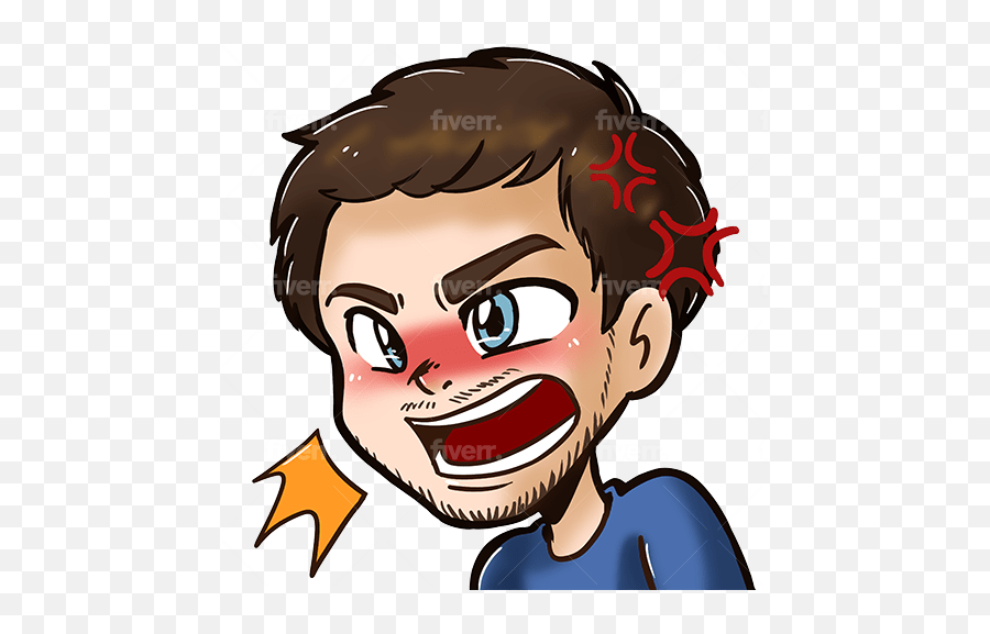 Draw Custom Emoticons For Your Twitch Channel By Beakka Fiverr - Fictional Character Emoji,Your My Girl Emoticons