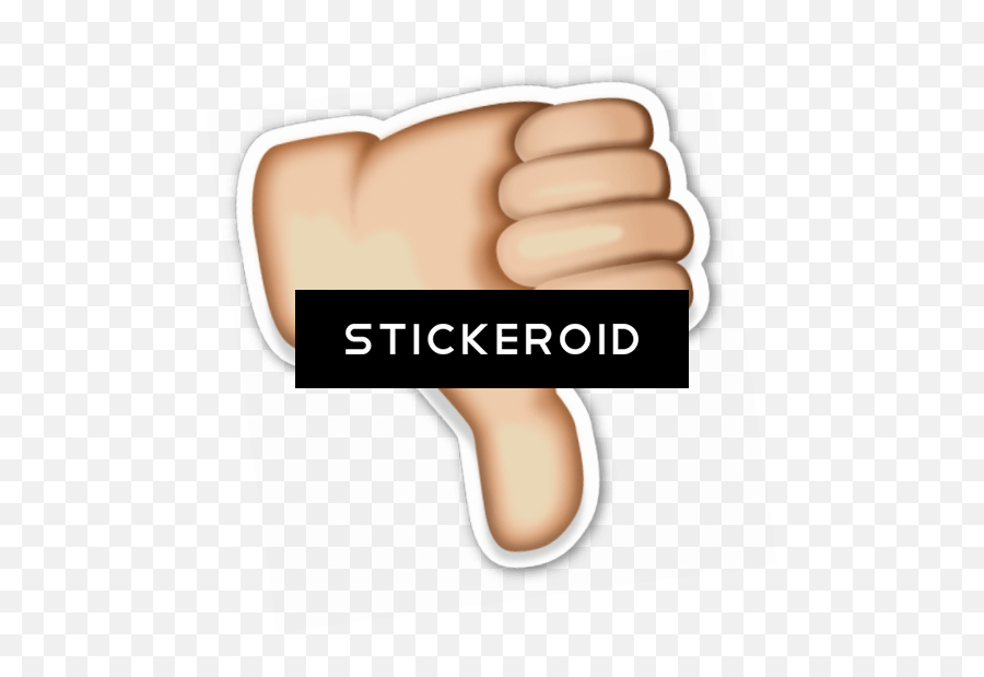 Download Hd Thumb Down Emoji - Portable Network Graphics,Down Emoji