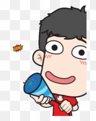 Line Official Stickers - Very Grean Emotional Popups Happy Emoji,Pop Art Boy Emotion